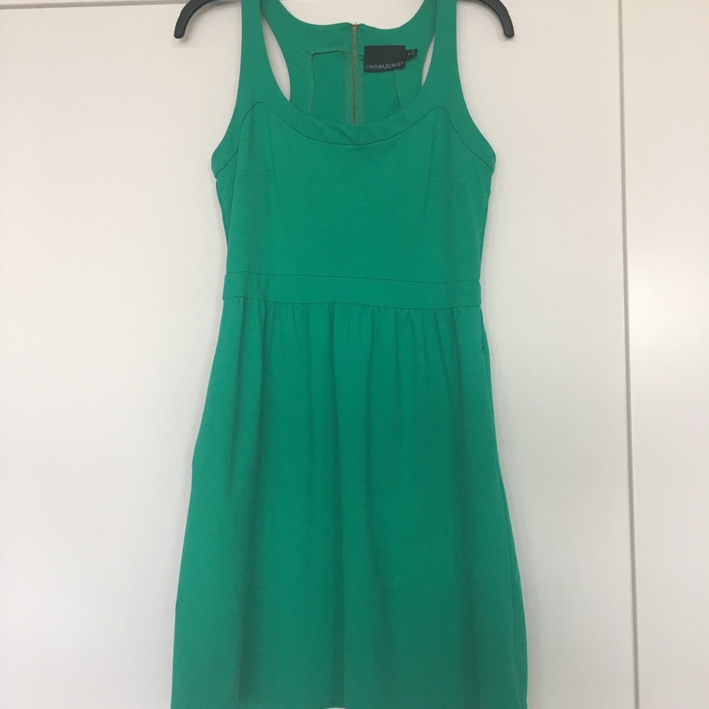 Green dress